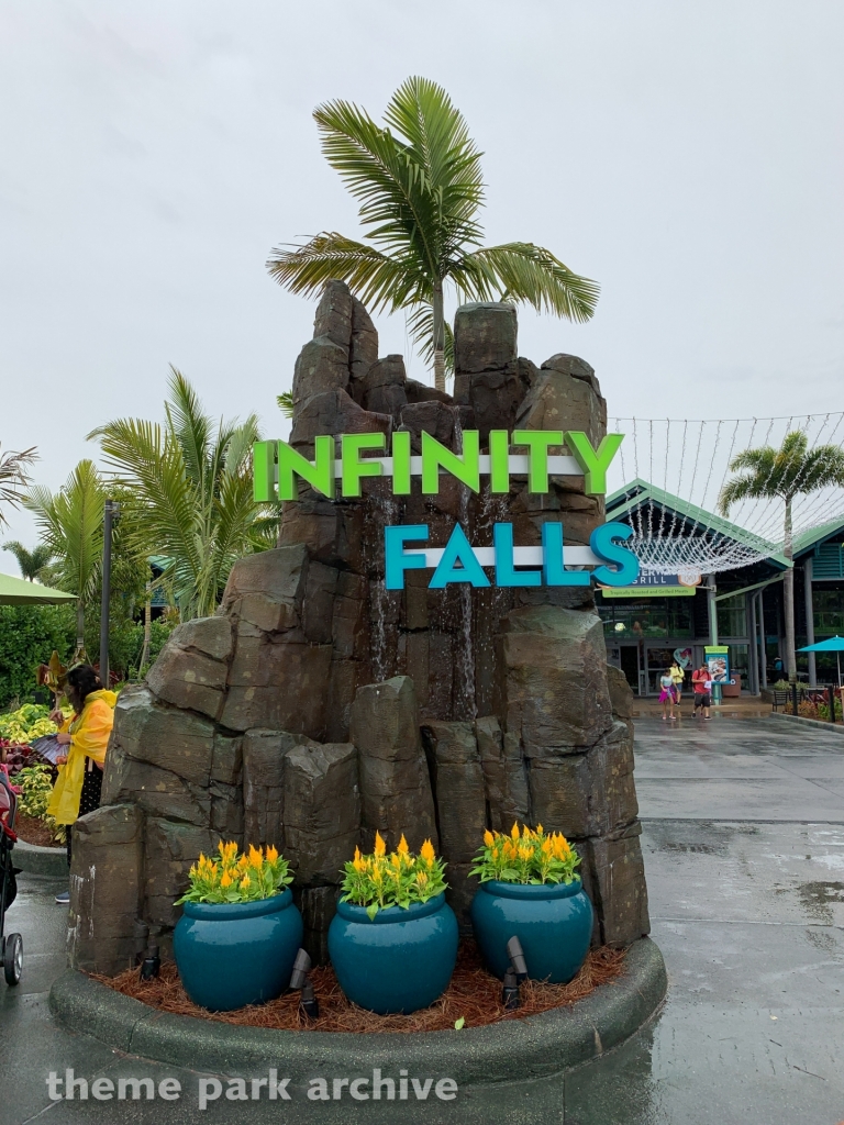 Infinity Falls at SeaWorld Orlando