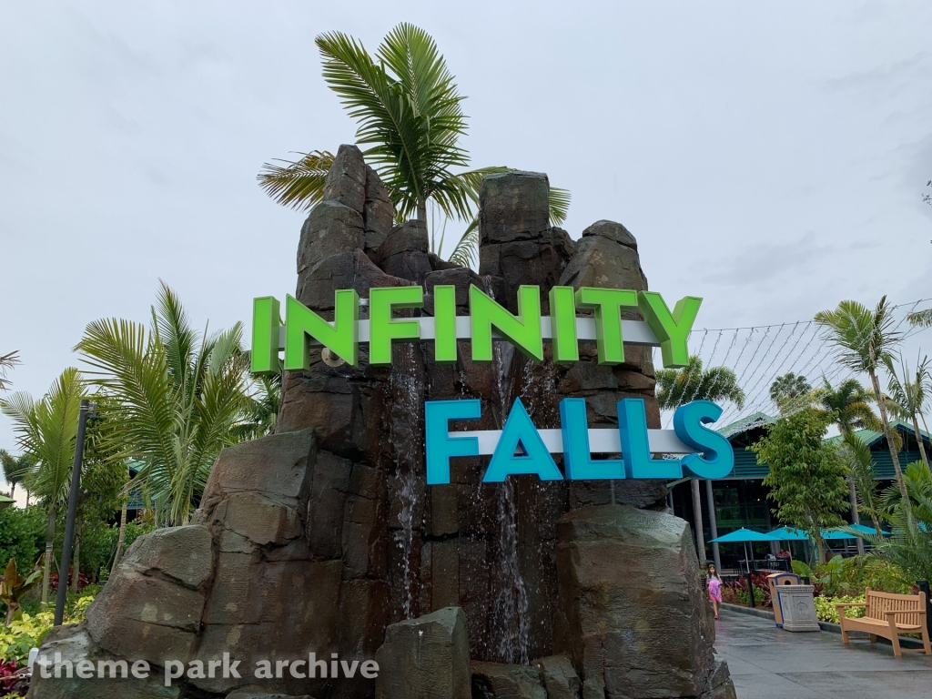 Infinity Falls at SeaWorld Orlando