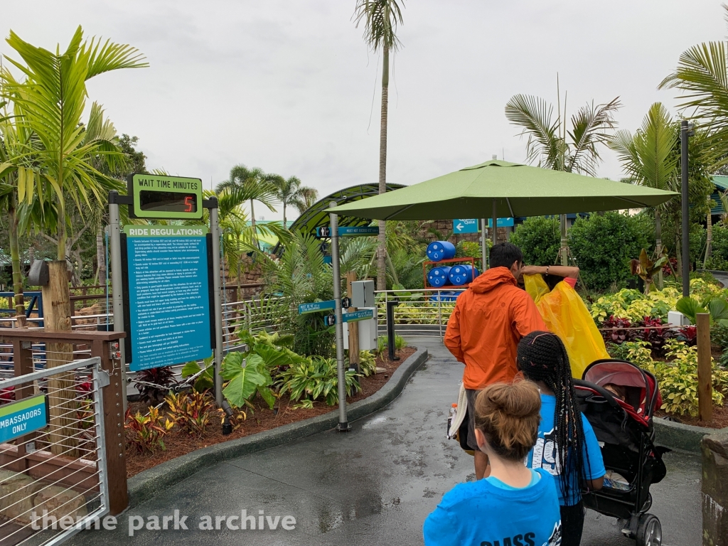 Infinity Falls at SeaWorld Orlando