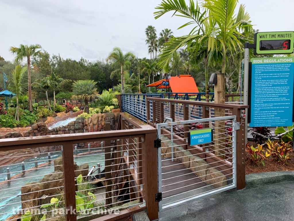 Infinity Falls at SeaWorld Orlando