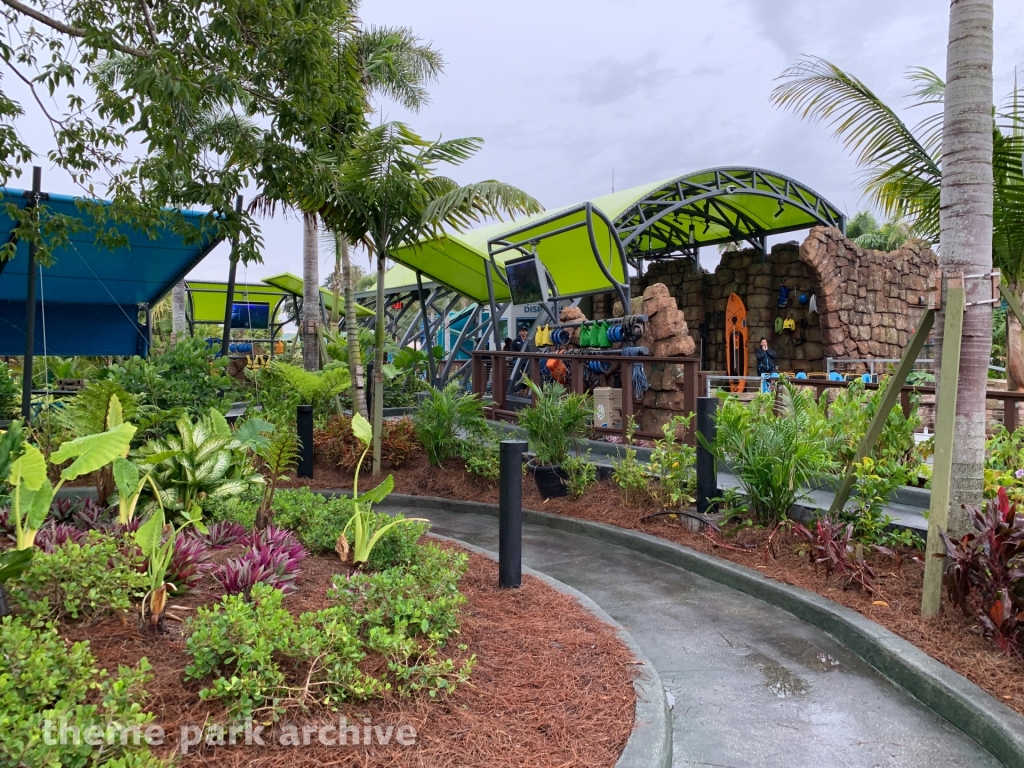Infinity Falls at SeaWorld Orlando