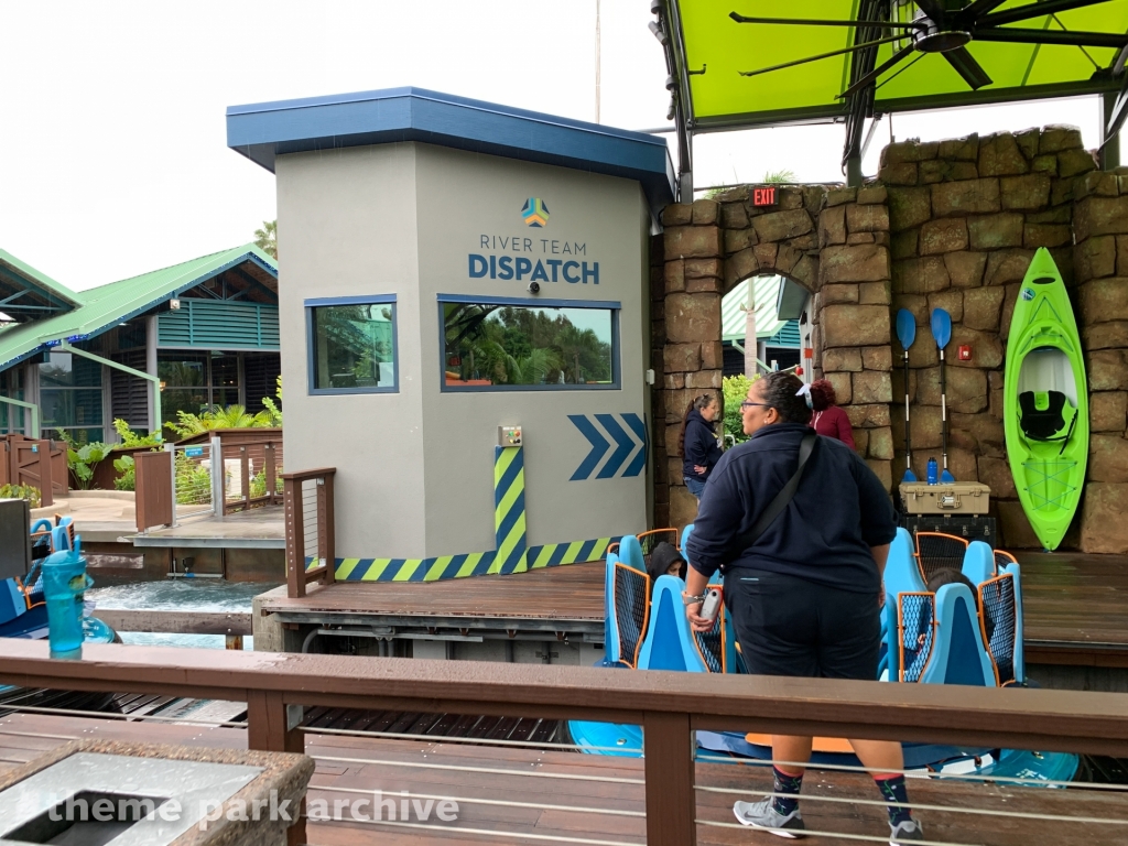 Infinity Falls at SeaWorld Orlando