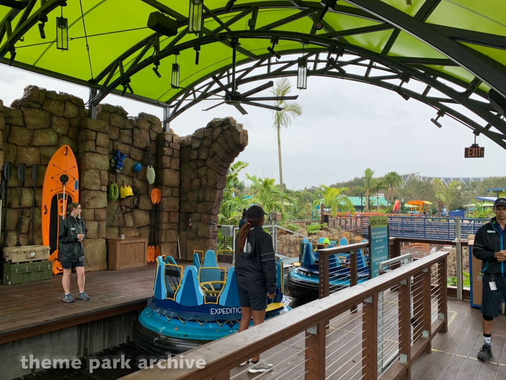 Infinity Falls at SeaWorld Orlando