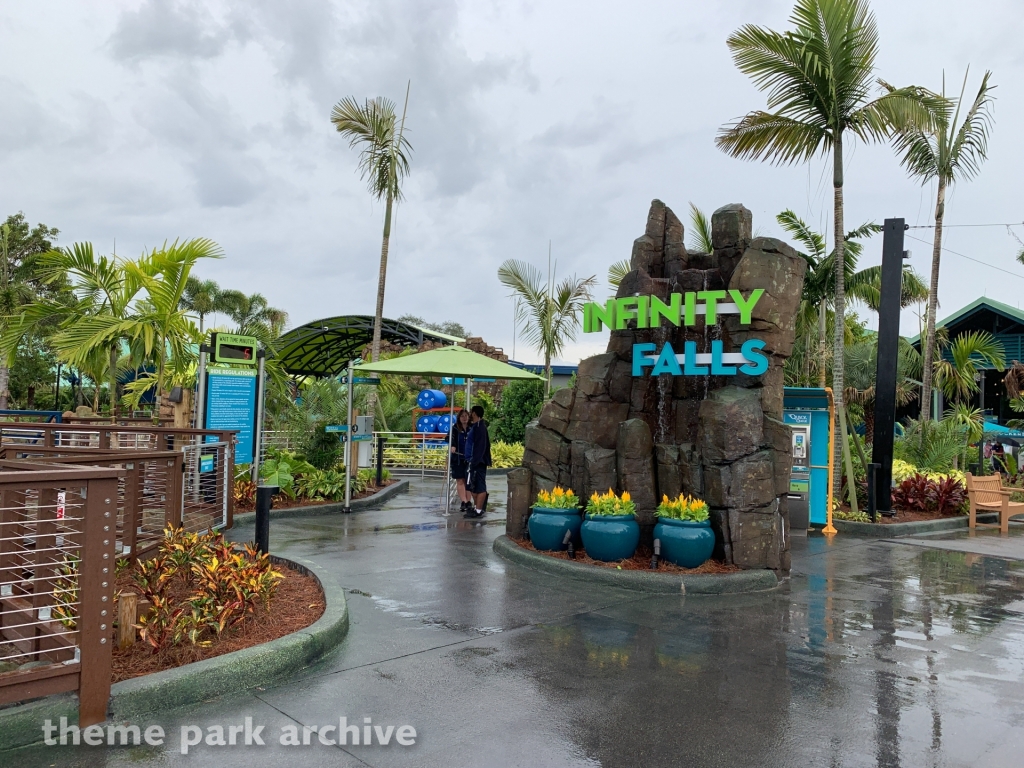 Infinity Falls at SeaWorld Orlando