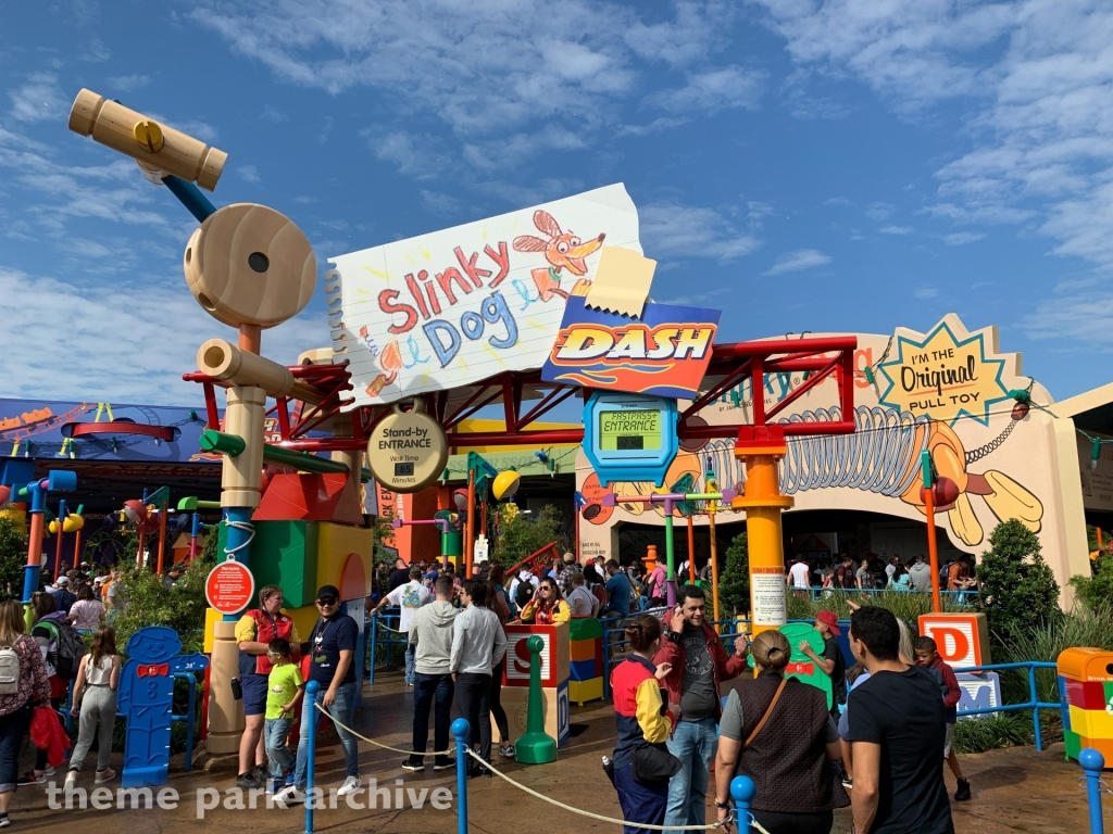 Slinky Dog Dash at Disney's Hollywood Studios
