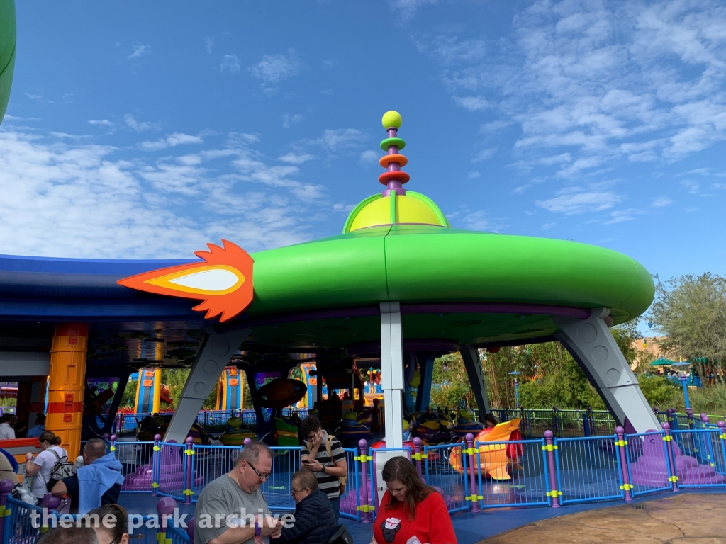 Alien Swirling Saucers at Disney's Hollywood Studios