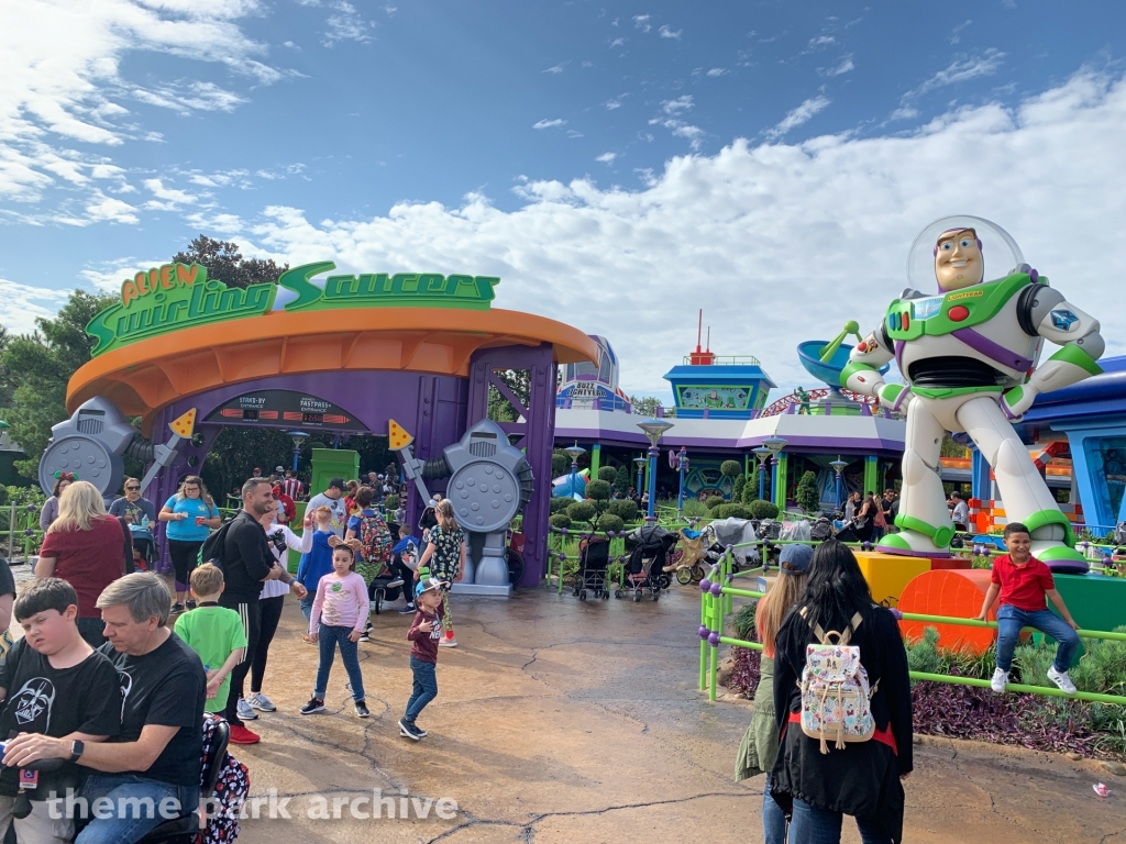 Alien Swirling Saucers at Disney's Hollywood Studios