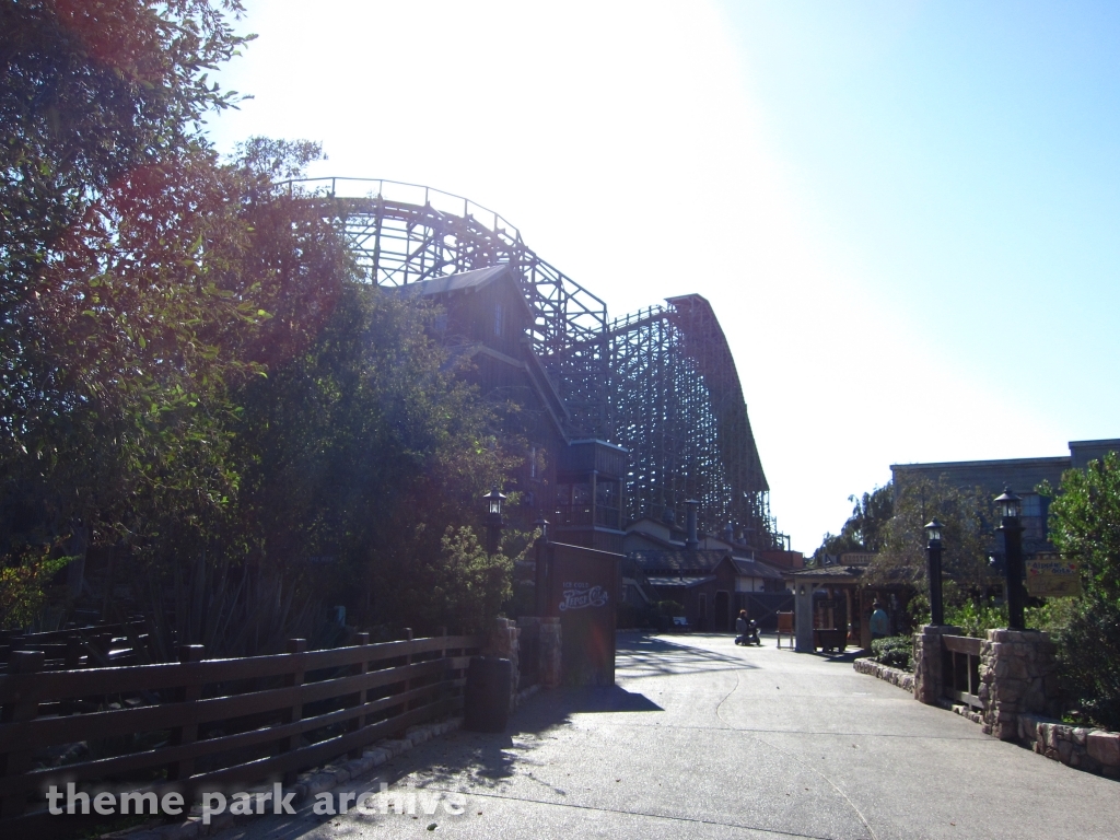 Ghostrider at Knott's Berry Farm