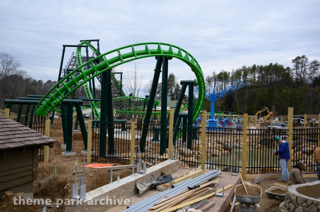 The Dragonflier at Dollywood