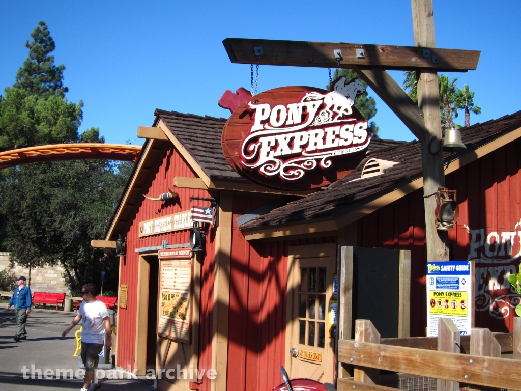 Pony Express at Knott's Berry Farm