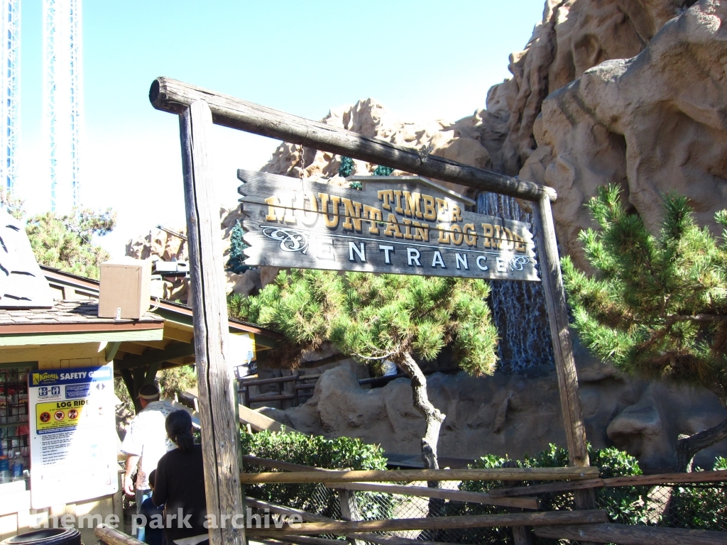 Timber Mountain Log Ride at Knott's Berry Farm