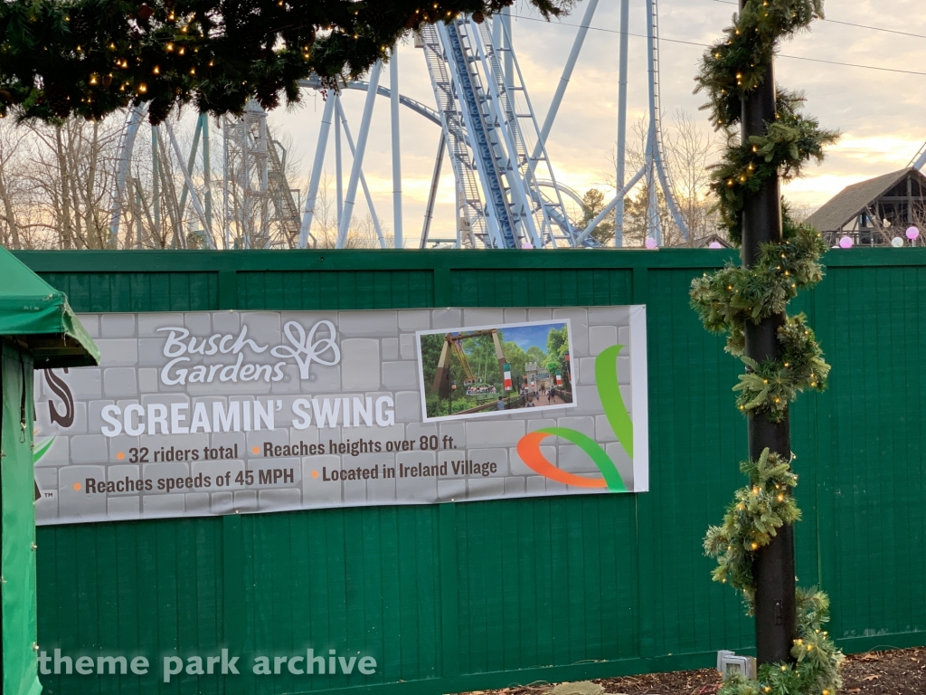 Finnegan's Flyer at Busch Gardens Williamsburg
