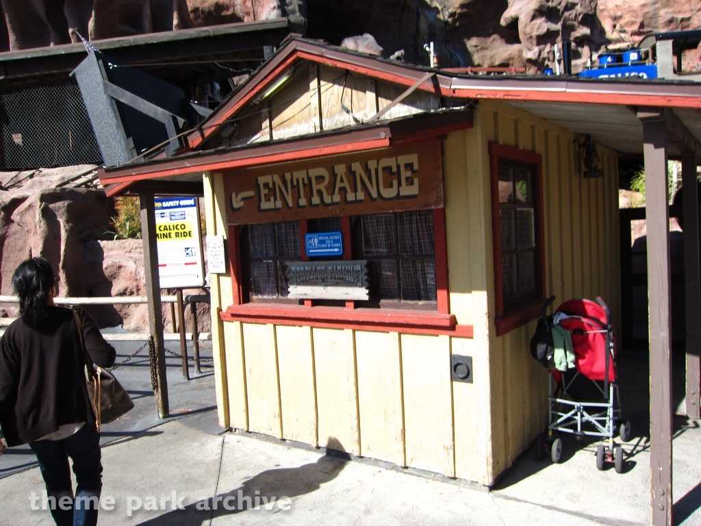 Calico Mine Ride at Knott's Berry Farm
