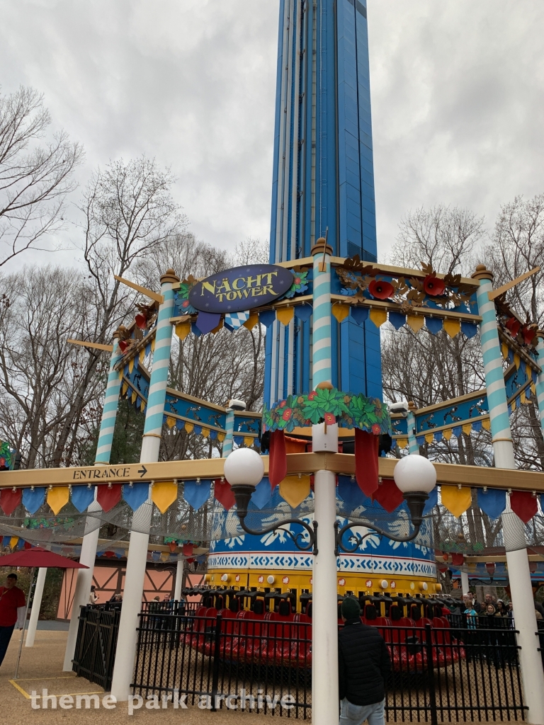 Mach Tower at Busch Gardens Williamsburg