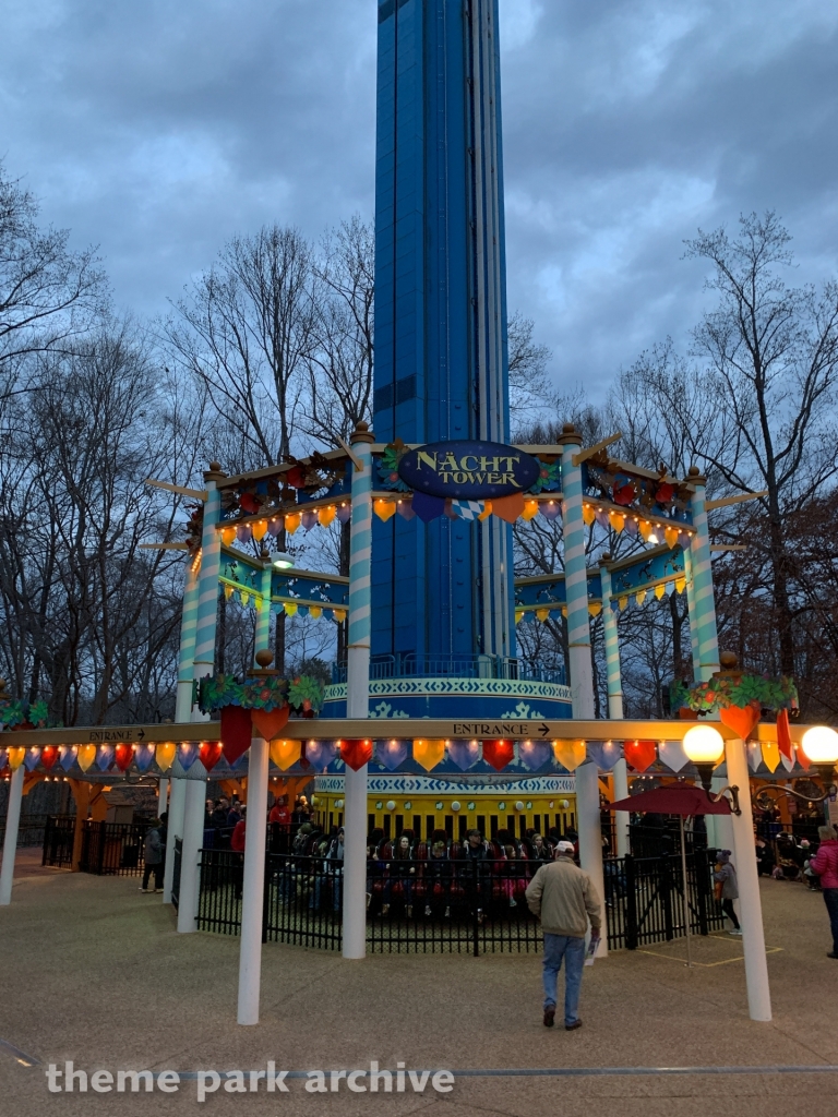Mach Tower at Busch Gardens Williamsburg