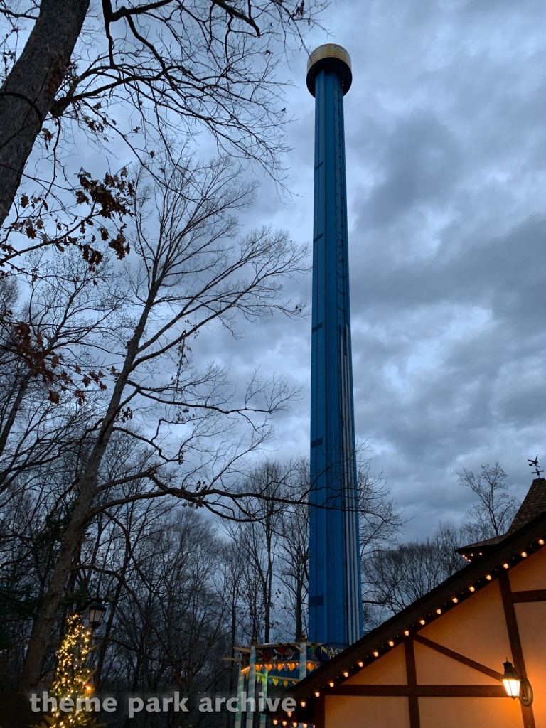 Mach Tower at Busch Gardens Williamsburg
