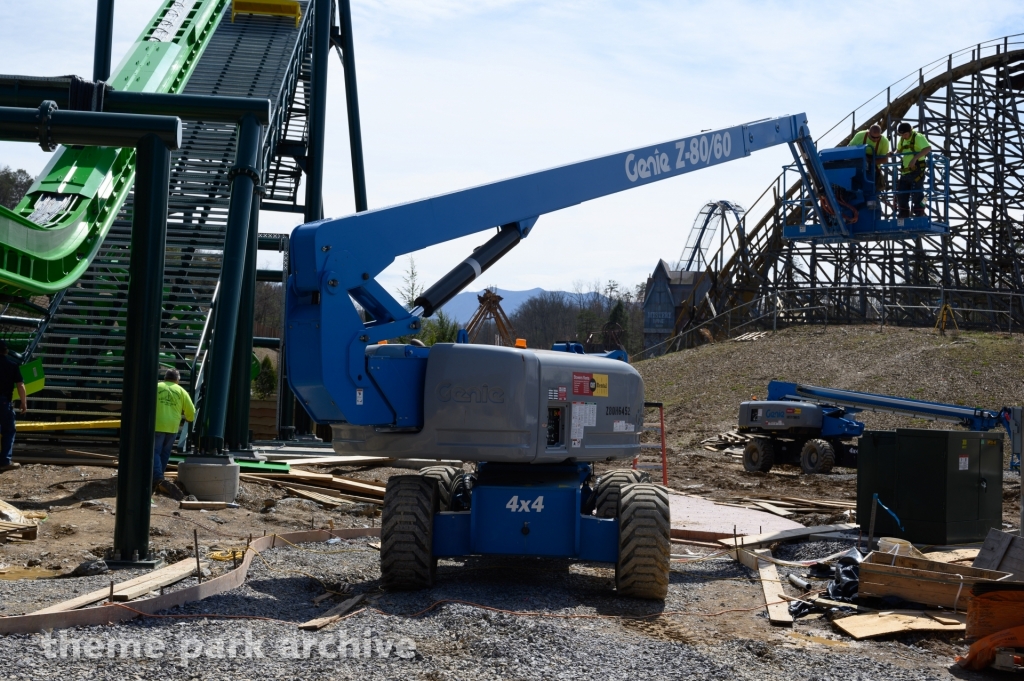 The Dragonflier at Dollywood
