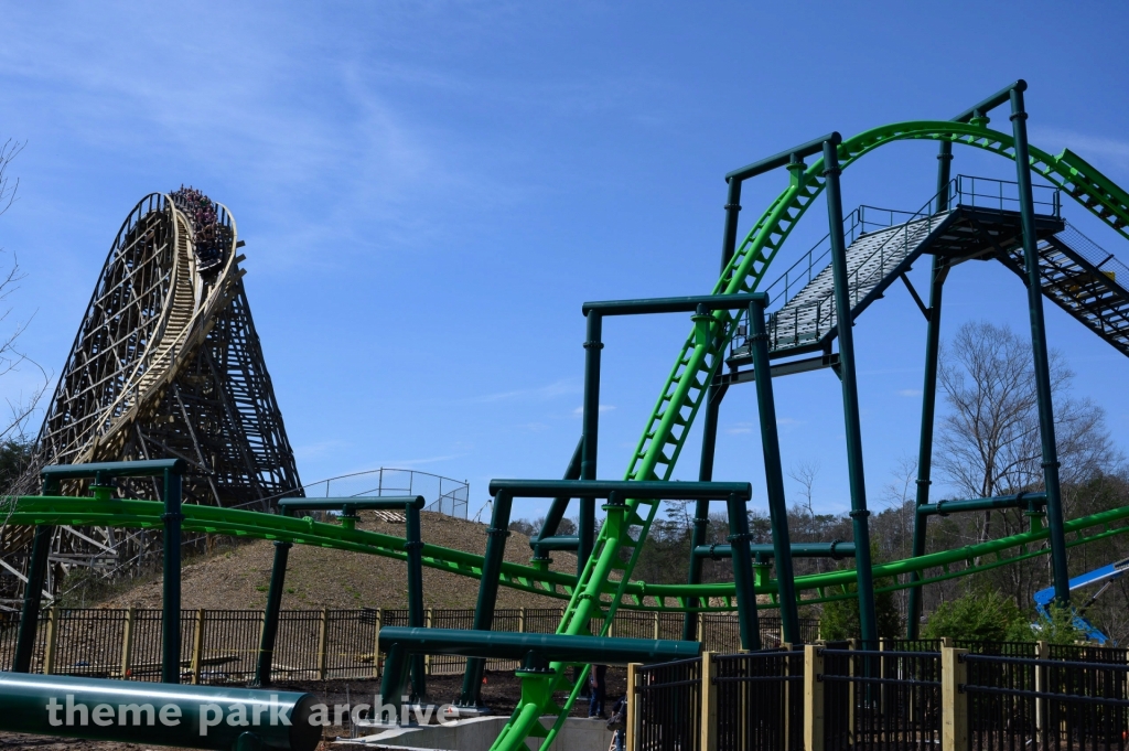 The Dragonflier at Dollywood