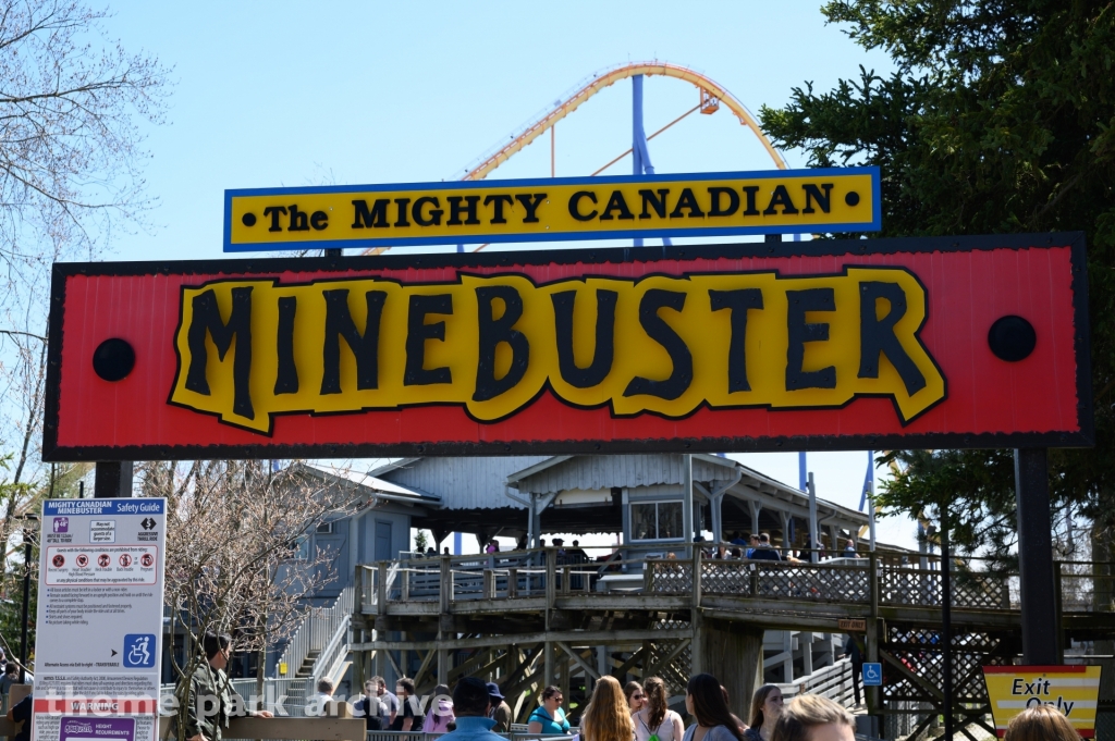 Mighty Canadian Minebuster at Canada's Wonderland