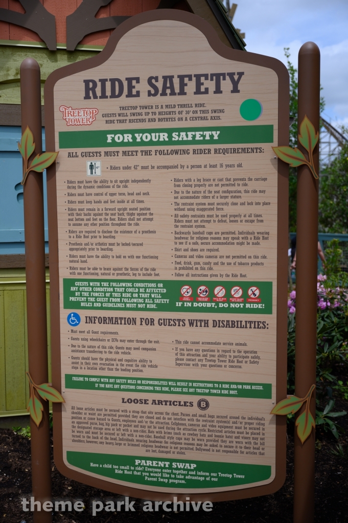 Treetop Tower at Dollywood