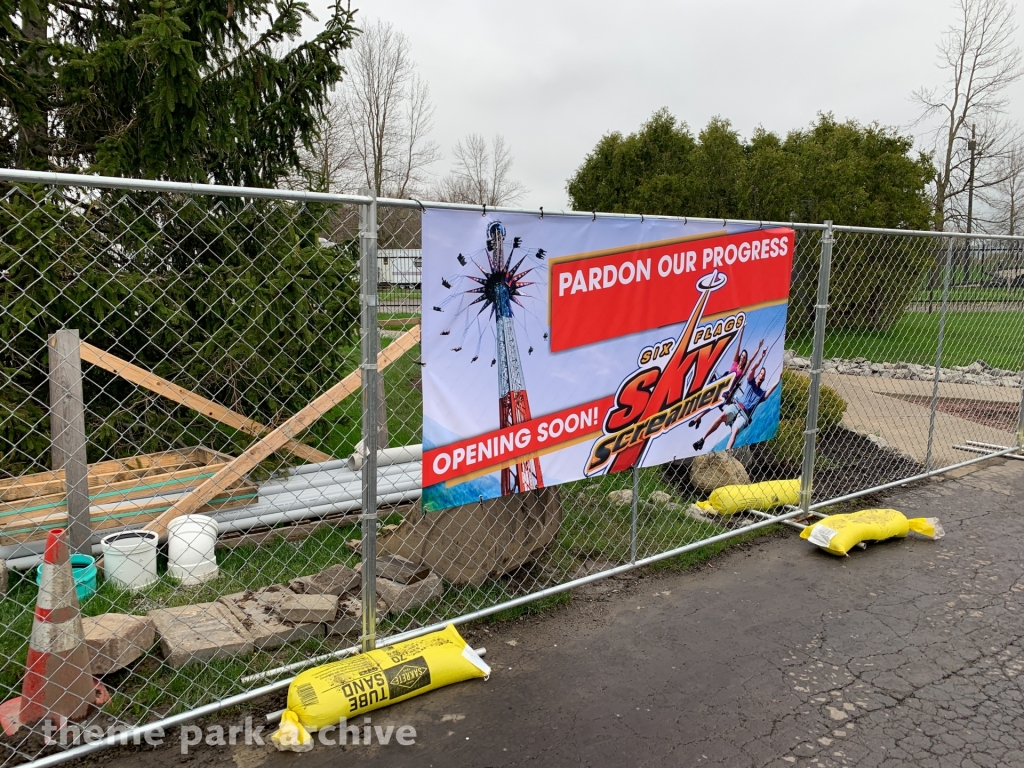Six Flags Sky Screamer at Six Flags Darien Lake