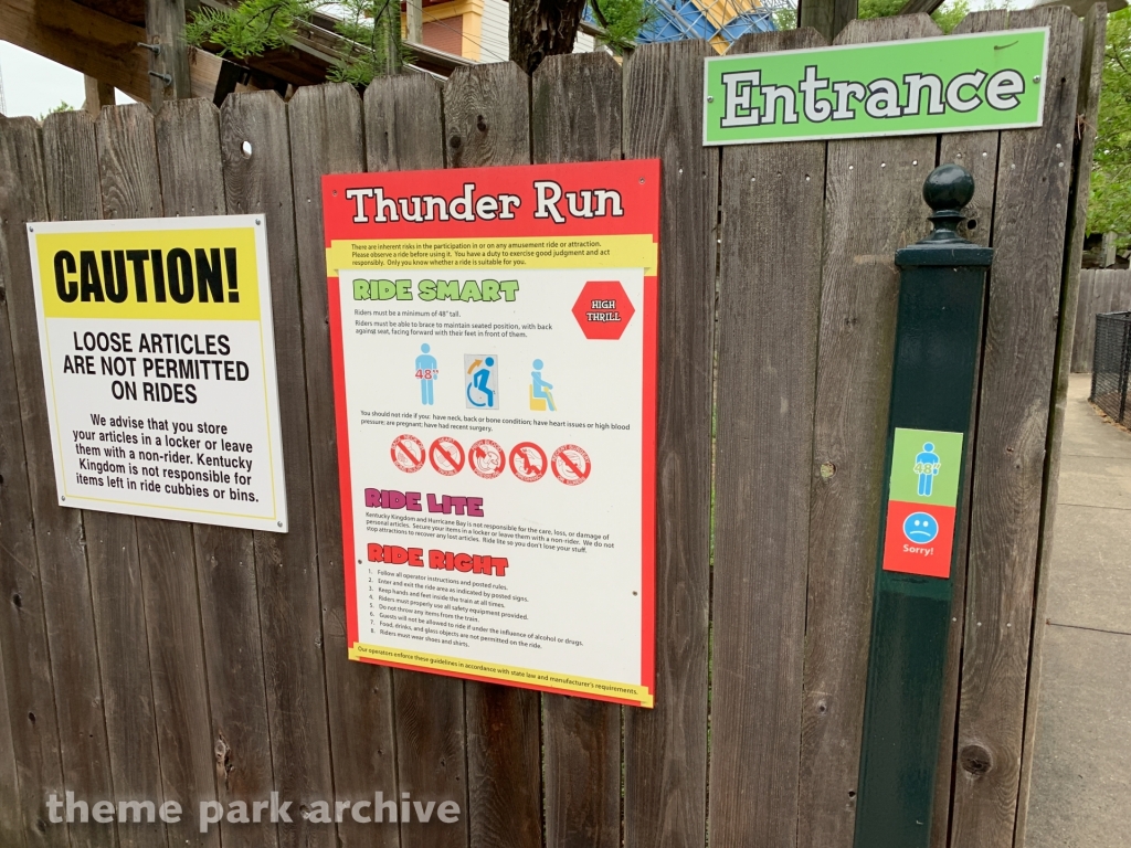 Thunder Run at Kentucky Kingdom