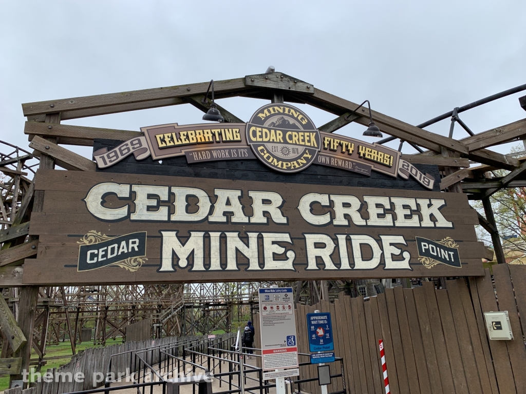 Cedar Creek Mine Ride at Cedar Point