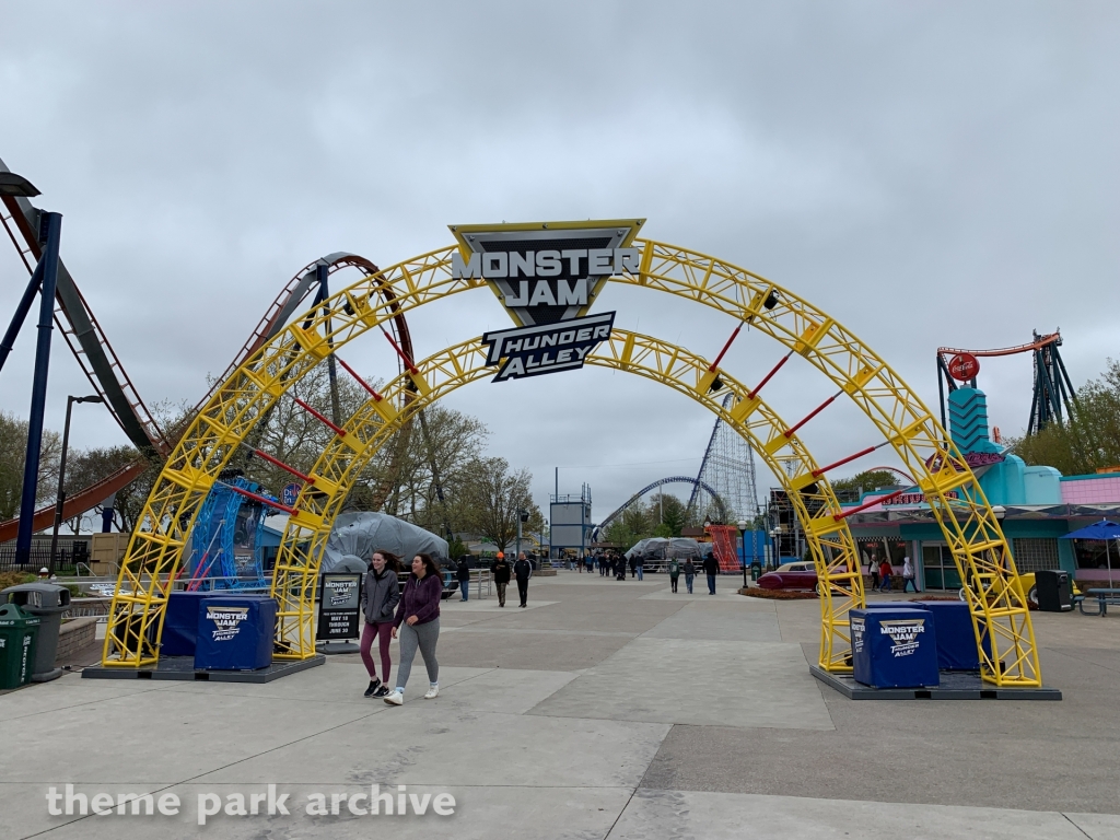 Monster Jam Thunder Alley at Cedar Point