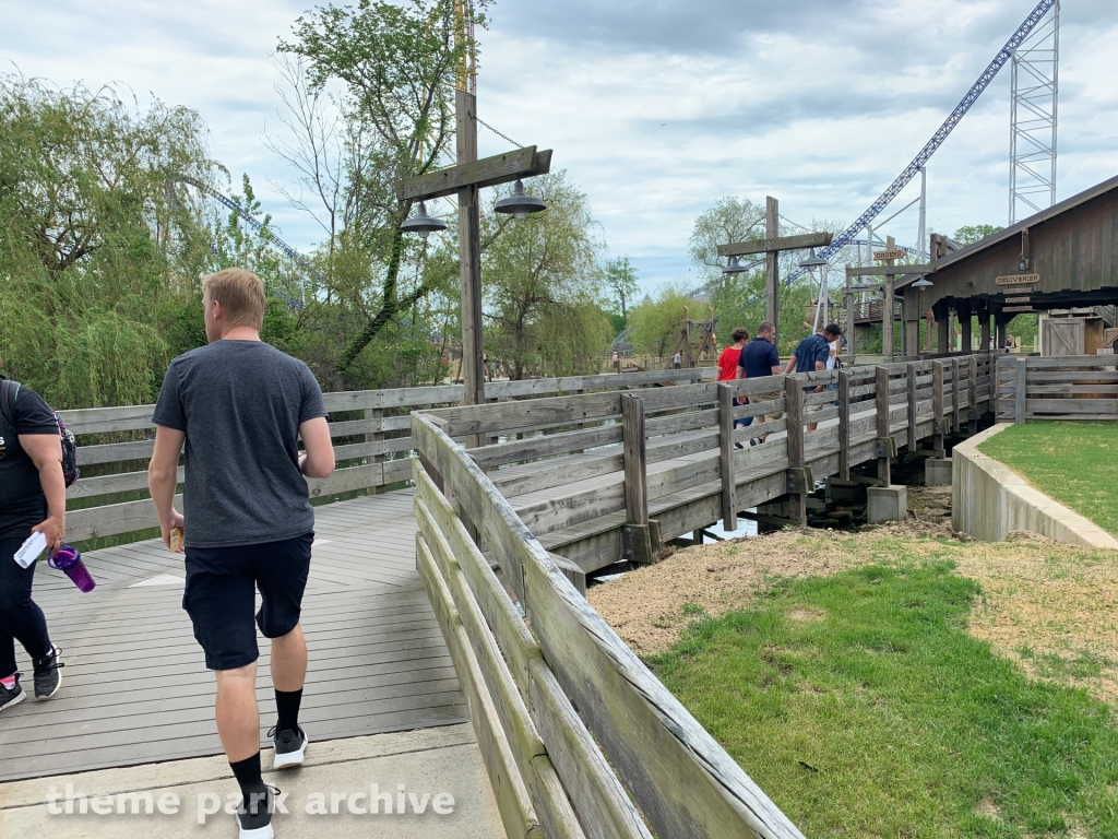 Forbidden Frontier on Adventure Island at Cedar Point