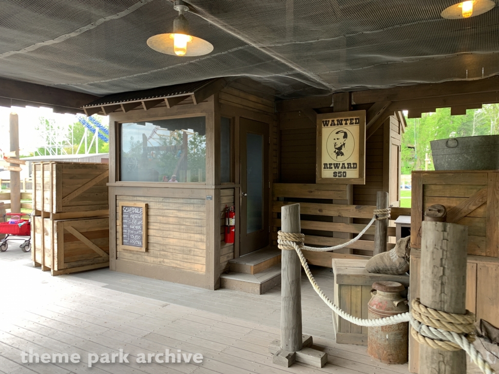 Forbidden Frontier on Adventure Island at Cedar Point