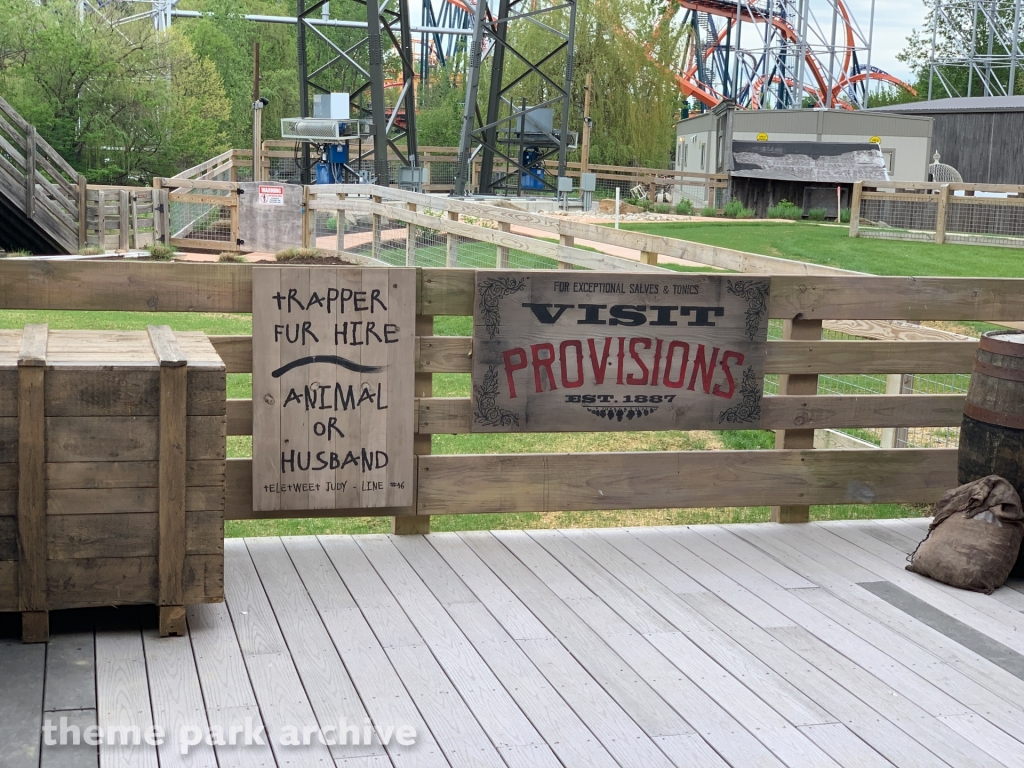 Forbidden Frontier on Adventure Island at Cedar Point