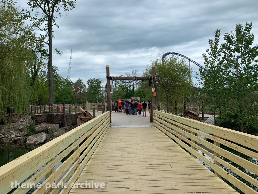 Forbidden Frontier on Adventure Island at Cedar Point