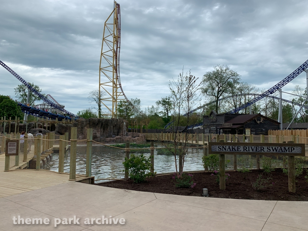 Forbidden Frontier on Adventure Island at Cedar Point