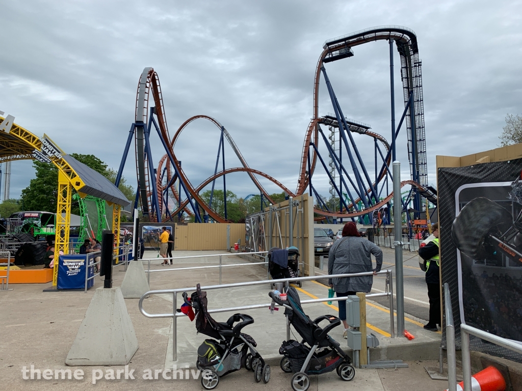 Monster Jam Thunder Alley at Cedar Point