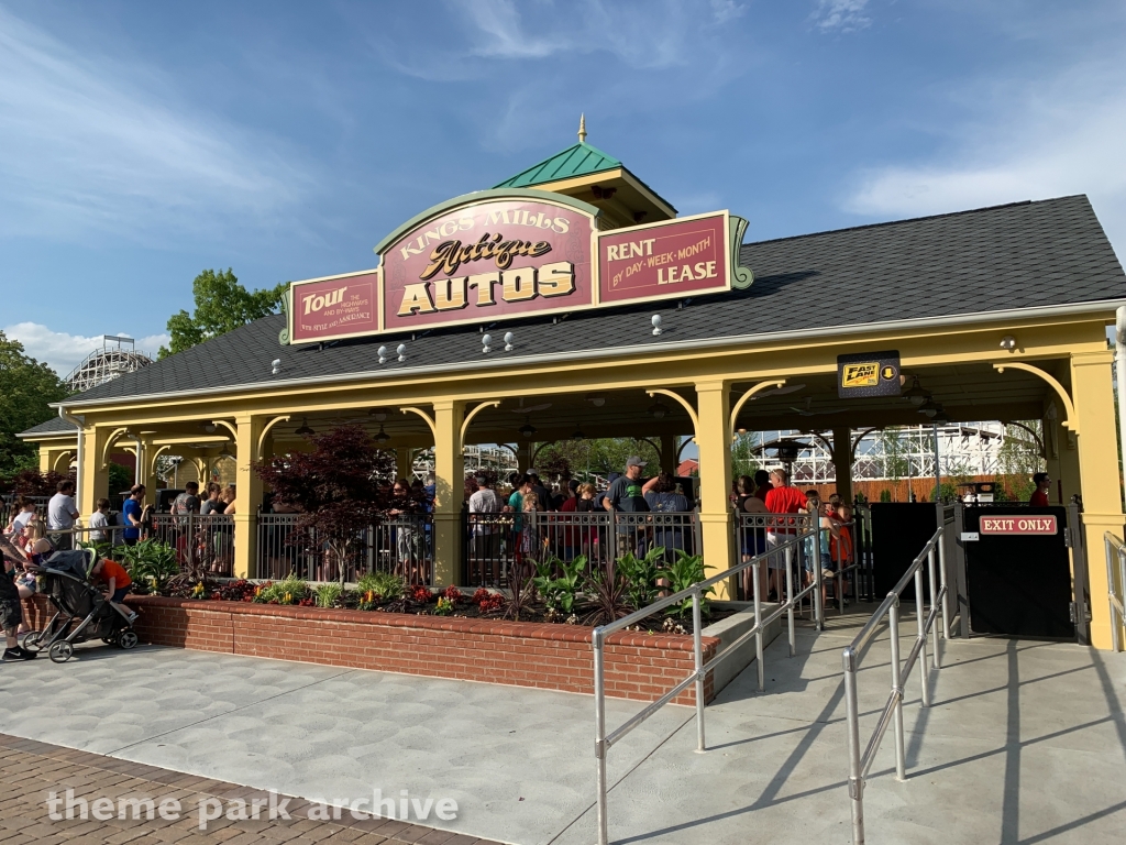 Kings Mills Antique Autos at Kings Island