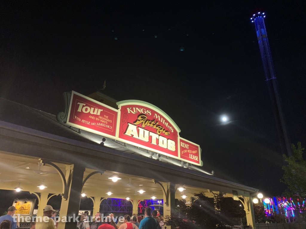 Kings Mills Antique Autos at Kings Island