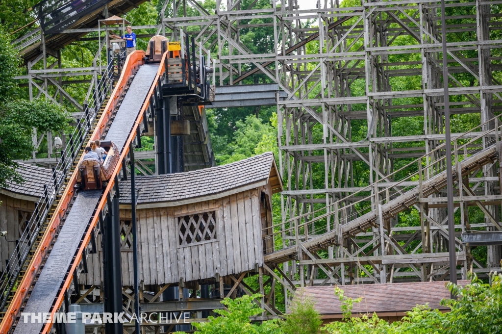 Frightful Falls at Holiday World