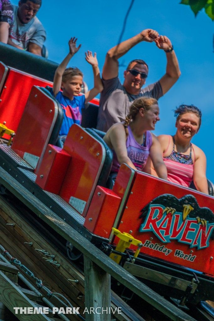 Raven at Holiday World