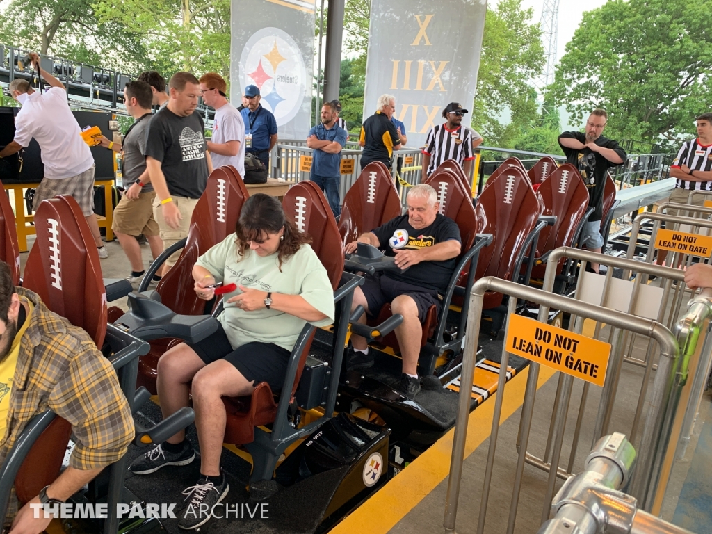 Steel Curtain at Kennywood