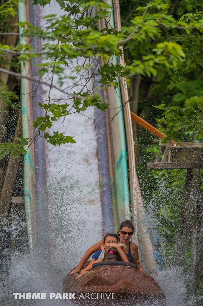 Log Flume at Lagoon