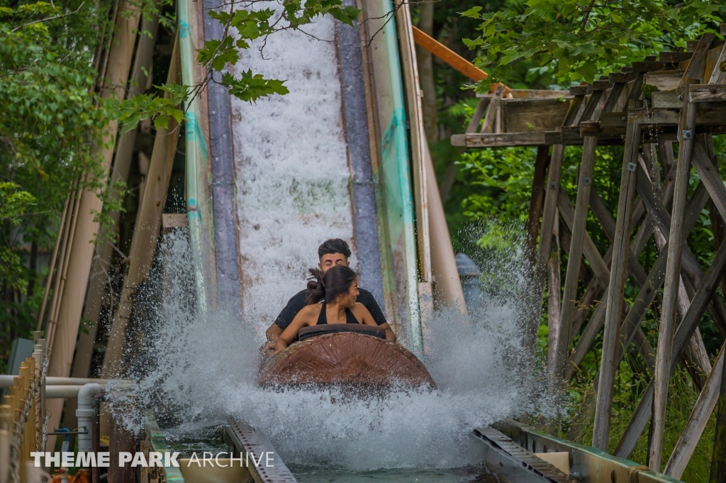 Log Flume at Lagoon