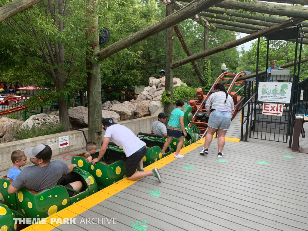 Puff the Little Fire Dragon at Lagoon