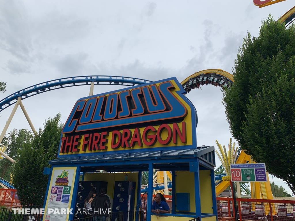 Colossus The Fire Dragon at Lagoon