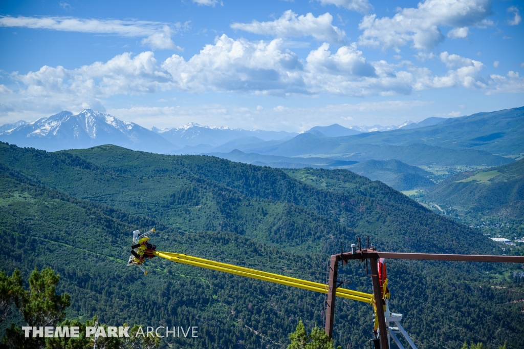 Giant Canyon Swing at Glenwood Caverns Adventure Park