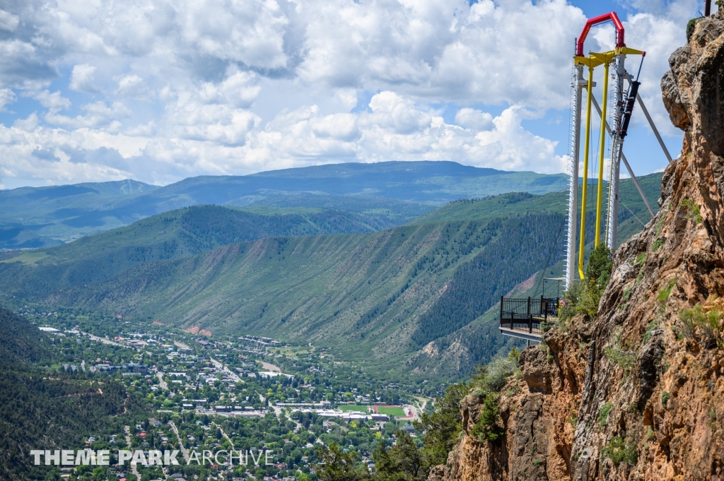 Giant Canyon Swing at Glenwood Caverns Adventure Park