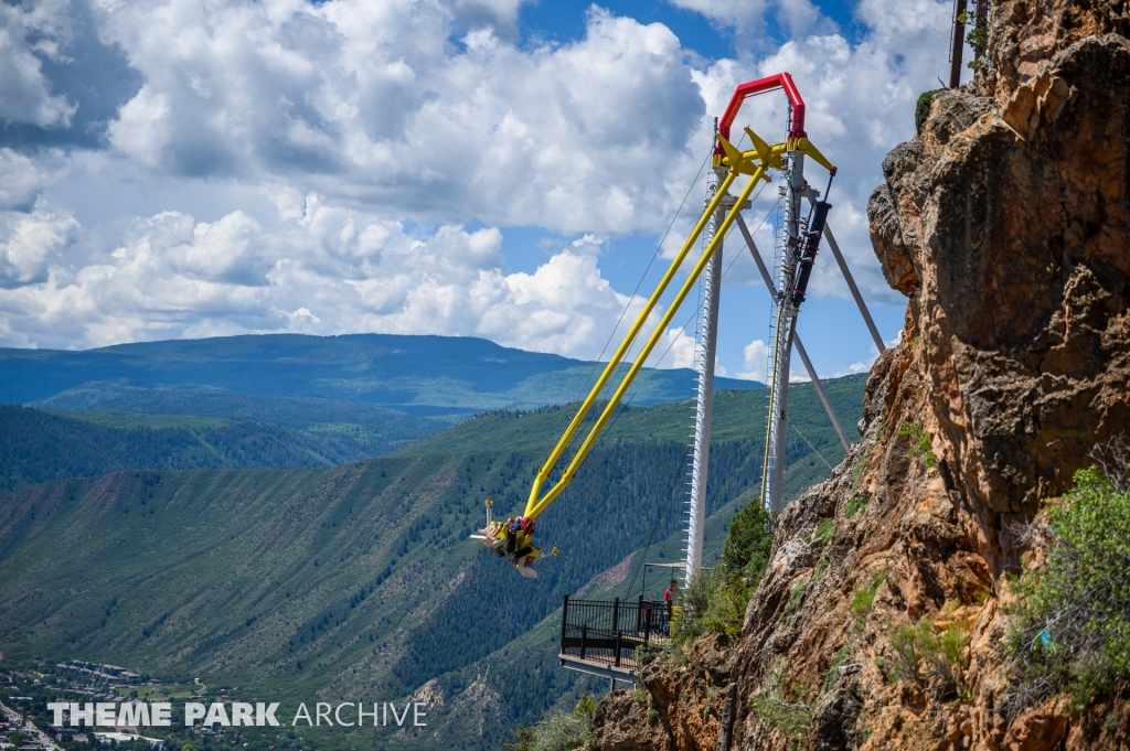 Giant Canyon Swing at Glenwood Caverns Adventure Park