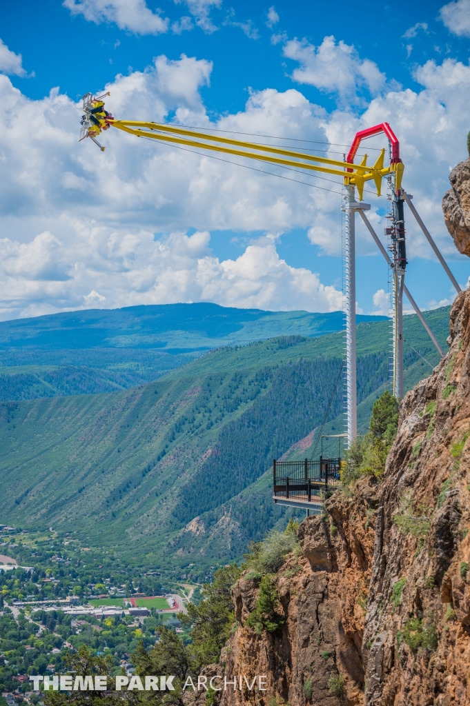 Giant Canyon Swing at Glenwood Caverns Adventure Park