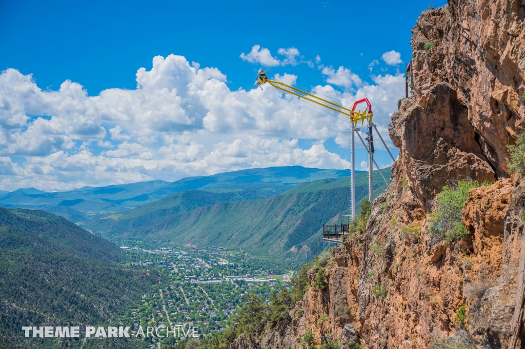 Giant Canyon Swing at Glenwood Caverns Adventure Park