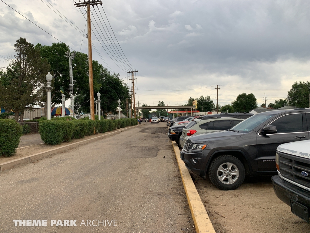 Parking at Lakeside Amusement Park