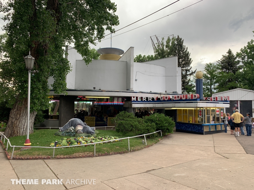 Merry Go Round at Lakeside Amusement Park